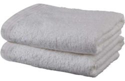 ColourMatch Pair of Hand Towels - Super White